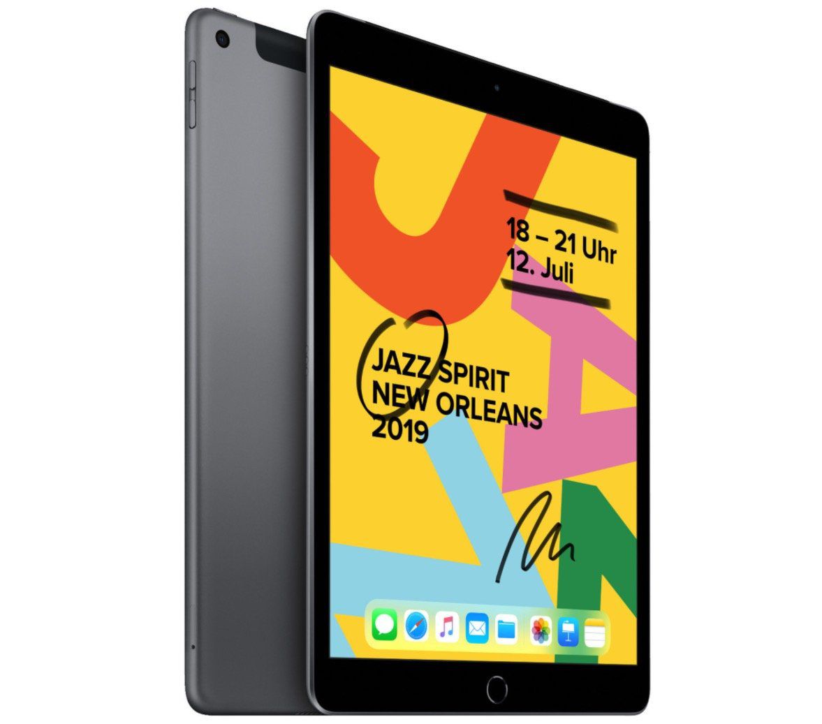 Apple iPad (2019) 128GB WiFi + 4G in Space Grau für 478,25€ (statt 536€)