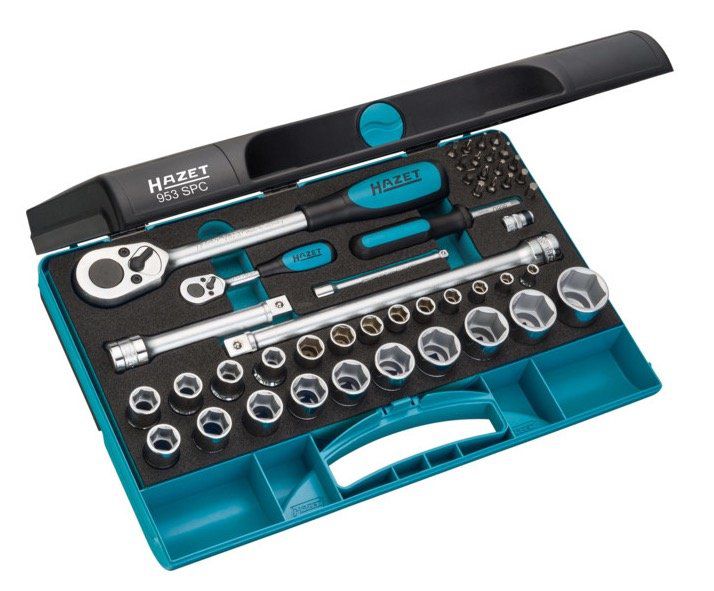 HAZET Steckschlüssel Satz 953SPC 1/2 Zoll 47 teilig für 142,51€ (statt 199€)