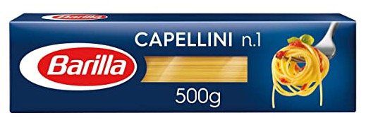 Vorbei! 500g Barilla Pasta Capellini n.1 ab 0,63€ (statt 1,59€)   Prime