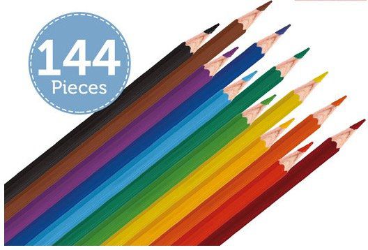 144er Pack Berol Buntstifte in 12 Farben für 20,90€ (statt 34€)