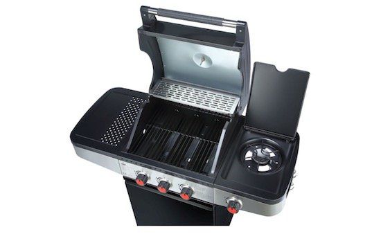 El Fuego Gasgrill Houston mit 3 Edelstahl Brennern und 1 Seitenbrenner ab 175,45€ (statt 250€)