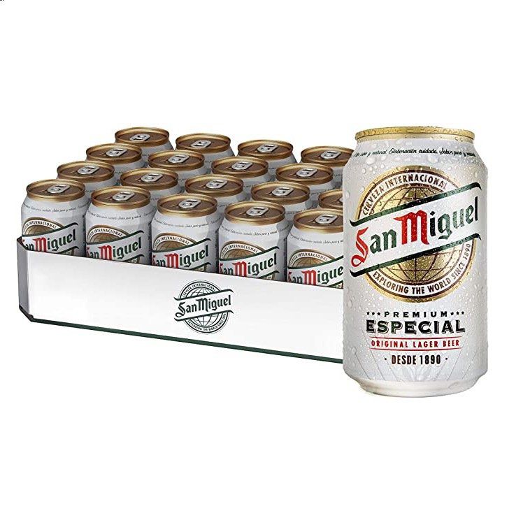 24er Pack San Miguel Especial Bier je 0,33l für 15,29€ zzgl. 6€ Pfand