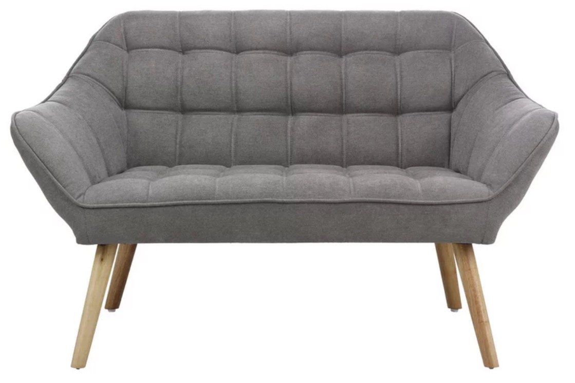 Zweisitzer Sofa Monique mit Holzfüßen für 174,30€ (statt 249€)