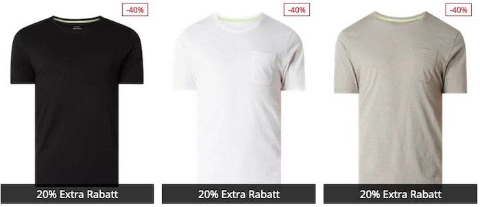 Montego T Shirts aus Baumwolle in diversen Varianten ab 4,19€ (statt 10€)   Polo Shirts ab 6,99€