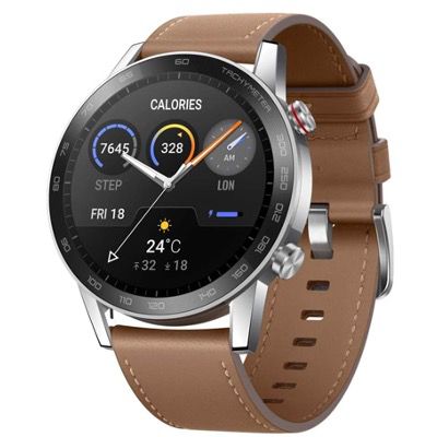 HONOR MagicWatch 2 Smartwatch in Braun (46mm) mit Herzfrequenz  & Stressmonitor für 119,99€ (statt 139€)