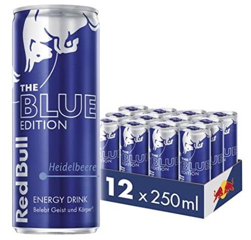 48er Pack Red Bull Energy Drink Heidelbeere Blue Edition ab 32,19€ + 12€ Pfand