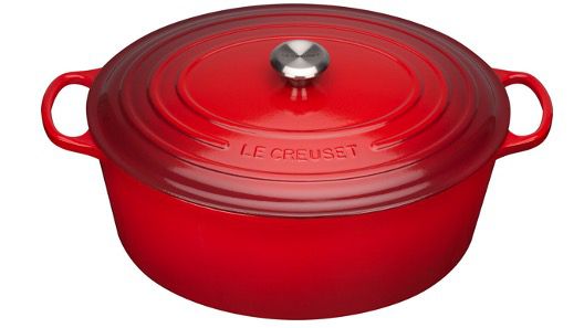 Le Creuset Signature Bräter Oval in Kirschrot mit 7,5 Litern und 33cm für 186,75€ (statt 250€)