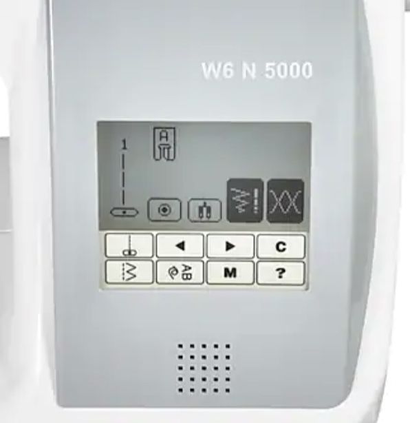 W6 N 5000 computergesteuerte Nähmaschine mit neuem Design für 389,99€ (statt 449€)