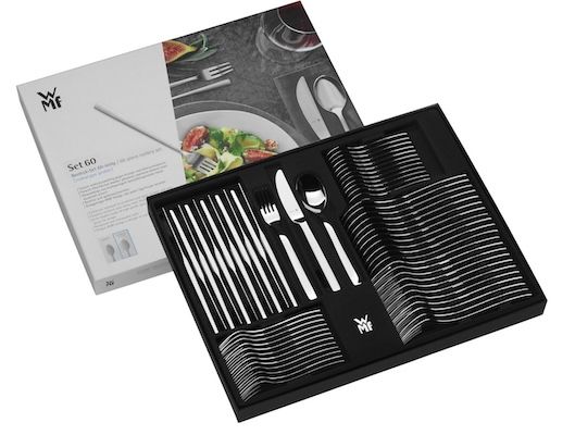 🍴 WMF Florenz - 60-teiliges Cromargan Besteck Set 12 Personen für 129,89€ (statt 153€) 🍴 WMF Florenz 60 teiliges Cromargan Besteck Set 12 Personen für 129,89€ (statt 153€)