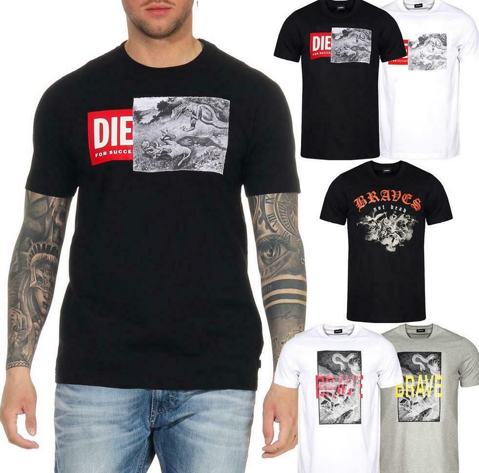 DIESEL T Just Herren Logo T Shirts bis 3XL ab 22,49€ (statt 30€)