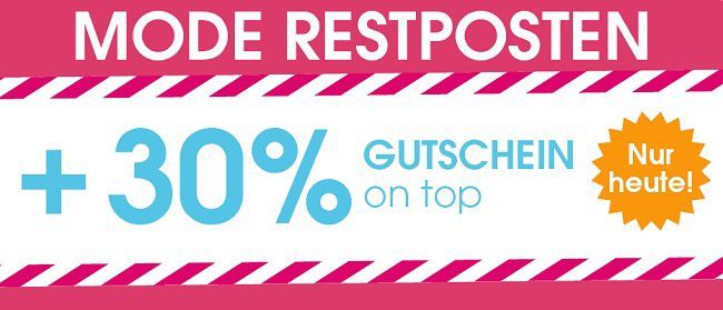 Babymarkt   30% Extra Rabatt auf Mode Restposten (bis Mitternacht)