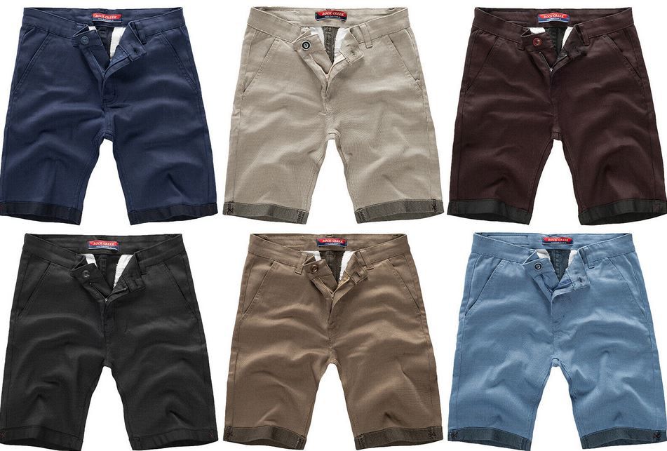 Rock Creek RC 2204 Herren Chino Shorts für je 18,90€ (statt 27€)