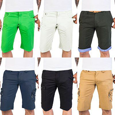 Vintage Cargo Shorts aus 100% Baumwolle in vielen Farben ab 8,99€ (statt 12€)