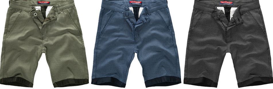Rock Creek RC 2204 Herren Chino Shorts für je 18,90€ (statt 27€)