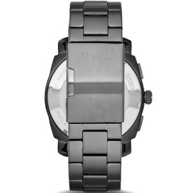 FOSSIL Machine FS4552 Herrenuhr mit Edelstahl Armband in grau für 109,78€ (statt 133€)