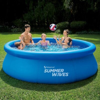 🏊‍♀️ Summer Waves Quick-Up Pool (305 x 76 cm) inkl. Filteranlage für 34€ (statt 40€)