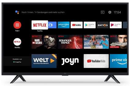 Xiaomi Smart TV 4A    32 Zoll LED SmartTV für 188,70€ (statt 209€)