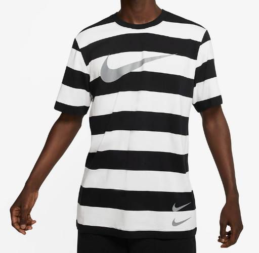 Nike T Shirt Swoosh mit Streifen in 3 Designs für je 16,78€ (statt 24€)