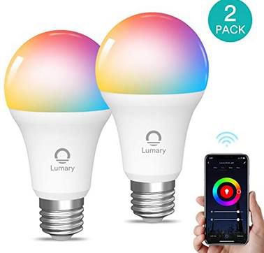 2er Pack: WLAN LED RGBWW Glühbirne mit App Anbindung für 12,99€ (statt 26€)