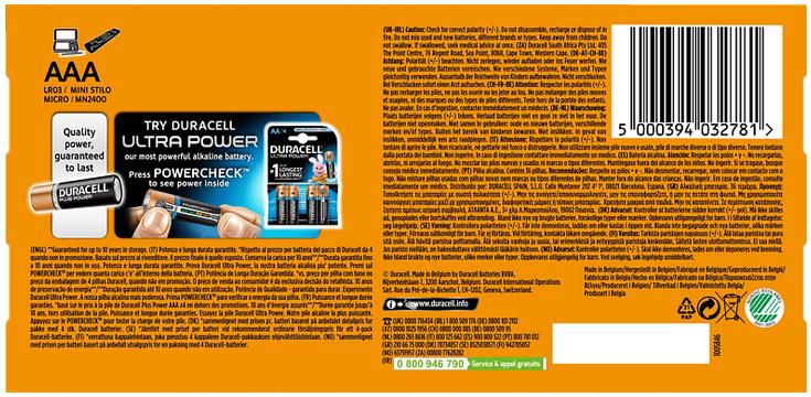 36er Pack Duracell Plus Power AAA Batterien für 11€ (statt 20€)