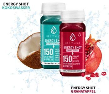 Kraftling Energy Shots kostenlos ausprobieren