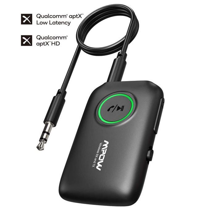 Mpow Sender & Empfänger Bluetooth 5.0 für 21,59€ (statt 34€)   Prime