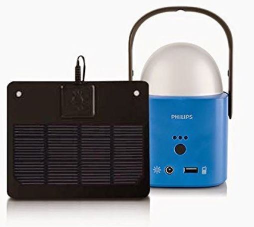 Philips Camping LED Solar Lampe für 8,88€ (statt 10€) eBay Plus 7,99€