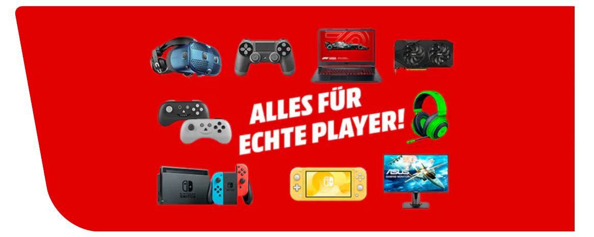 Media Markt Press Play: günstige Gaming Artikel   z.B. RAZER Hammerhead True Wireless Kopfhörer für 88€ (statt 96€)