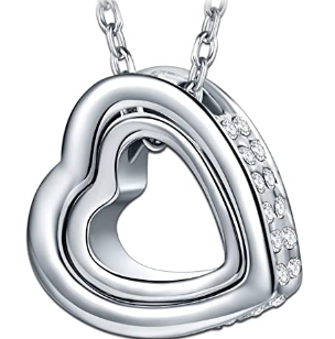 Kami Idea Damenkette „Ich liebe dich für immer“ mit Swarovski Steinen für 9,99€ (statt 19€)   Prime