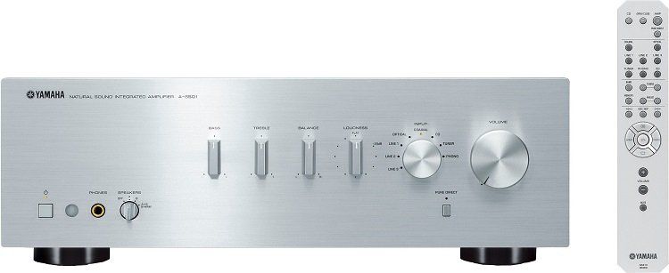 Yamaha A S501 Verstärker in Silber (2 Kanal, 240 W) für 300,64€ (statt 379€)