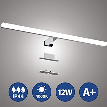 LED Spiegelleuchte mit 12W in Neutralweiß für 17,99€ (statt 36€)