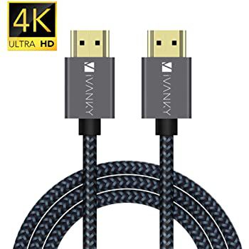 3 Meter iVANKY HDMI Kabel (4K@60Hz, UHD 2160p, HDR, HDMI 2.0) für 6,59€ (statt 11€)