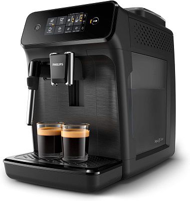 Philips Kaffeevollautomat EP1220 (1,8L, Milchaufschäumer) in Schwarz für 233,95€ (statt 289€)