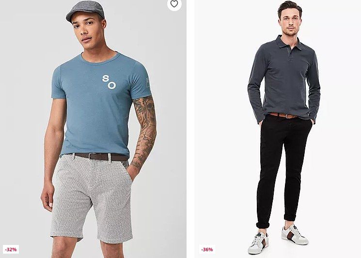 s.Oliver Jeans & Hosen Sale + 25% Gutschein   z.B. karierte Cargo Shorts für 17,24€ (statt 25€)