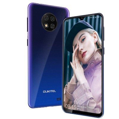 OUKITEL C19   Smartphone mit 6,49 Zoll, 16GB (256 GB erweiterbar) & Android 10 für 47,99€ (statt 80€)