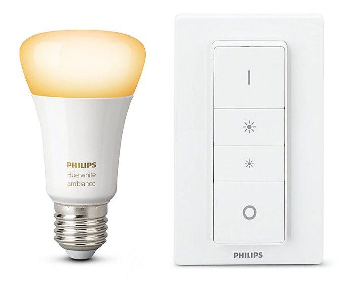 Philips Hue White Ambience Recipe Kit E27 inkl. Dimmschalter für 24,76€ (statt 35€)