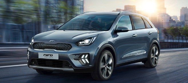 Gewerbe: Kia Niro PHEV Hybrid mit guter Ausstattung und 141PS für 73,29€ brutto mtl.   LF 0,4