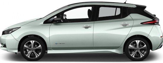 Für ADAC Mitglieder: Nissan Leaf VISIA Elektro mit 150 PS für 62€ mtl.   LF: 0.21