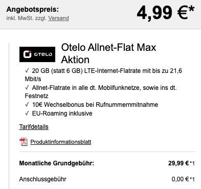 Abgelaufen! 🔥 Xiaomi Mi 10 + Scooter 1S + Mi TV Stick für 4,99€ + Vodafone Flat mit 20GB LTE für 29,99€ mtl.