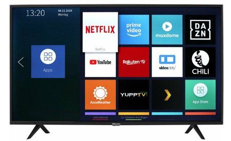 Hisense H32BE5500 32 Zoll HD Ready Fernseher mit Dolby Audio für 154€ (statt 175€)