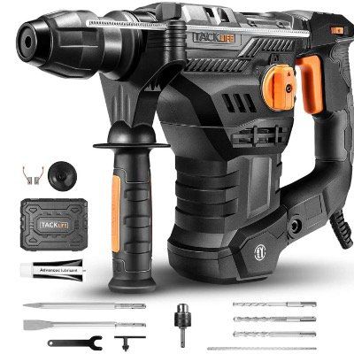 TACKLIFE Professional Bohr  und Abbruchhammer TRH01A inkl. Bohrer  & Meißelset für 79,99€ (statt 100€)