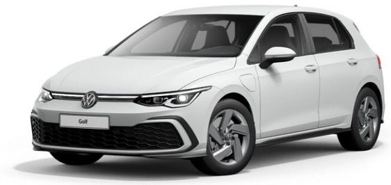 Junge Fahrer: VW Golf GTE 1,4 eHybrid in Pure White mit 245PS für 78€ mtl.   LF 0.21