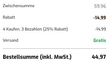 4x Grand Maestro Italiano Kaffeebohnen kaufen   aber nur 3 bezahlen