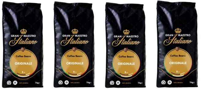 4x Grand Maestro Italiano Kaffeebohnen kaufen   aber nur 3 bezahlen