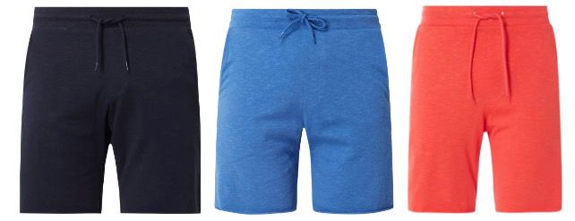 Montego Sweatshorts mit Tunnelzug aus reiner Baumwolle in diversen Farben für 9,74€ (statt 16€)