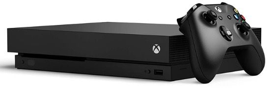 Microsoft Xbox One X 1TB in Schwarz für 187,72€ (statt neu 399€)   Refurbished