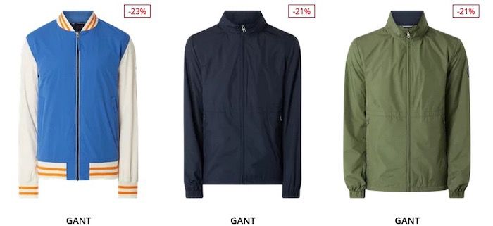 Jacken Sale mit bis 56% + 15% Extra Rabatt   z.B. BOSS, Wellensteyn, GANT oder Hilfiger