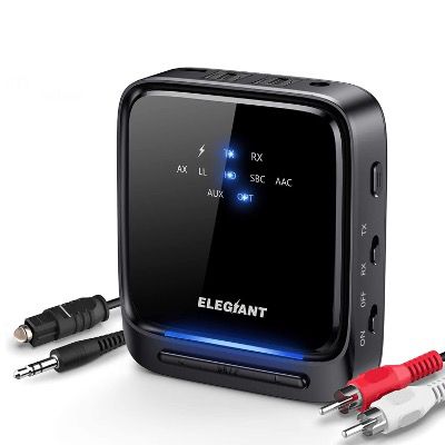 ELEGIANT Bluetooth 5.0 Audio Adapter mit Optischem Toslink/SPDIF für 17,99€ (statt 30€)