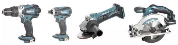 Makita DLX6011 Combo Kit mit diversen Geräten für 560,95€ (statt 675€)