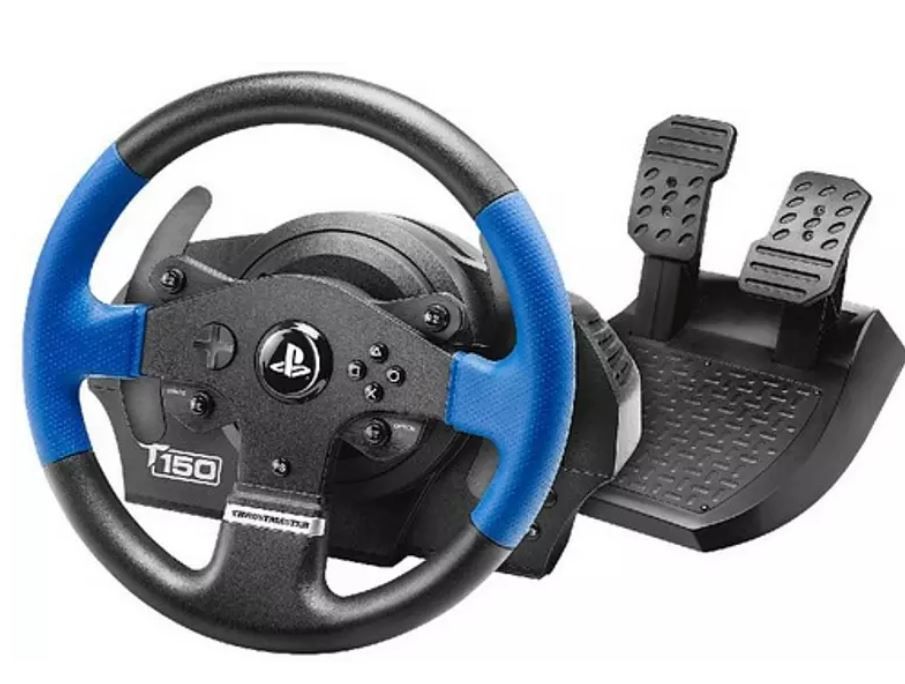 Bundle: THRUSTMASTER T150 RS Lenkrad + Pedal + PS4 Game F1 2020 ab 145,86€ (statt 202€)